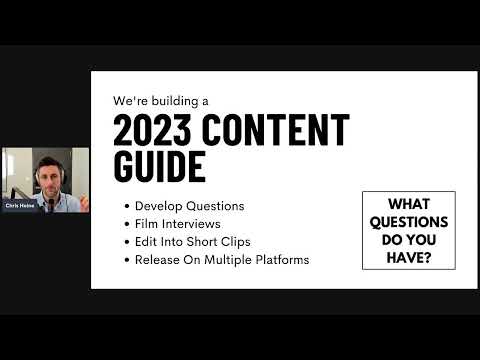 2023 Video Content Guide