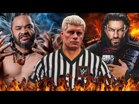 Roman Reigns Returns and Cody Rhodes as REFREE in Smackdown Live Today | Highlights - WWE 2024