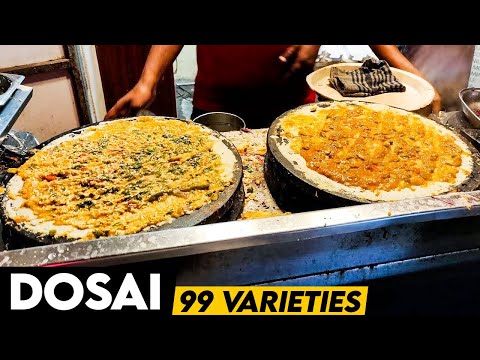 99 variety dosa in Chennai | Varieties of Dosa in One Place | 99 வகையான தோசை