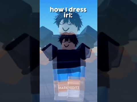 how I dress in roblox vs irl 😭 | Roblox Edit | ib: @c3anaaa