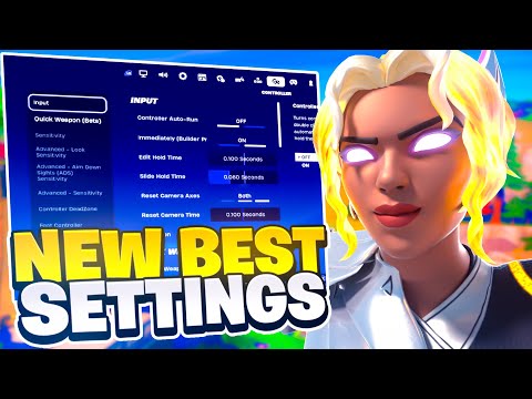 NEW 0 DELAY Controller Settings + Sensitivity! (Fortnite Chapter 5)