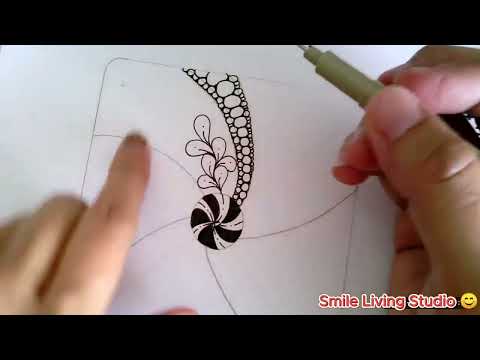 Zentangle Art of Drawing with Setia music