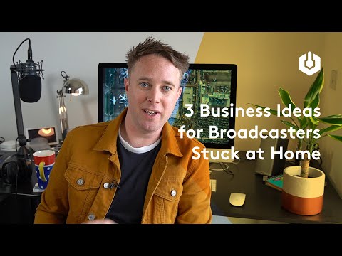 3 Business Ideas for Radio Broadcasters Stuck at Home