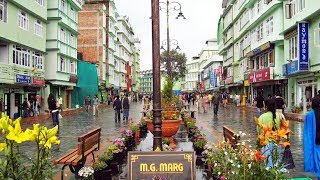 MG Marg Gangtok Sikkim - Day view