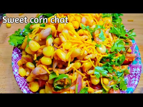 Monsoon.. Special Chatpat Sweet corn Chat |sweet corn recipe|#sweetcorn#recipe#masalasweetcorn#