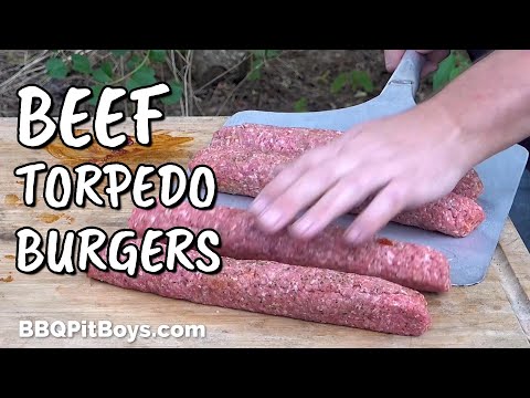 BBQ BEEF TORPEDO BURGERS