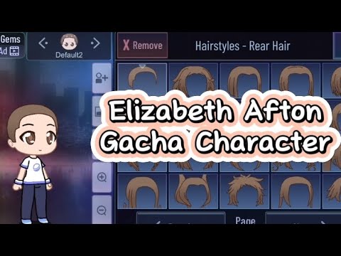 Elizabeth Afton 👧/Gachalife Character 👧