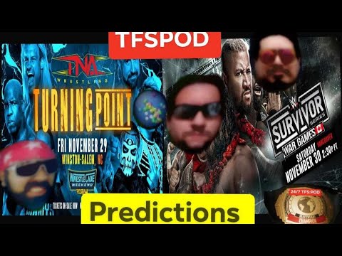 TFSPOD predictions of Turning Point and Survivor Series