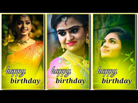 new birthday whatsApp status video editing in kannada/ kinemaster video tutorial kannada