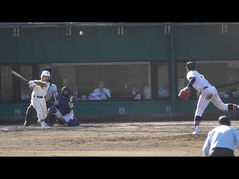 準決勝《 3回裏 二松学舎の2点 永尾愛蓮の犠牲フライで先制~花澤莞爾のタイムリー！※ FULL 》二松学舎大附 7 - 0 帝京 2024年11月3日(日)令和6年度秋季東京都高校野球大会