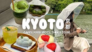 kyoto vlog ⛩️✨☁️ cafe hopping, day trip to uji, making matcha, exploring the city!