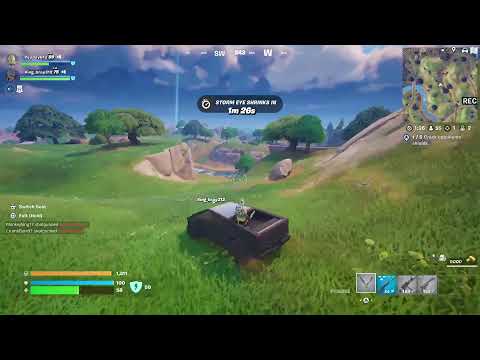 Playing Fortnite