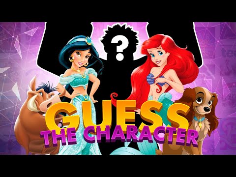 Guess the DISNEY CHARACTER by the Silhouette | ANIMATED MOVIE QUIZ