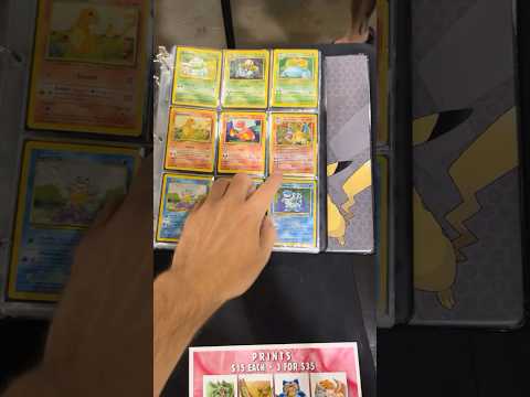 I found Base Set Charizard Pokemon Card in Binder