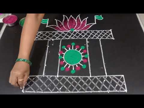 Kanuma special ratham muggu🌺🌺Chariot kolam&rangoli,Kanuma special ratham muggu,Pongal special kolam.