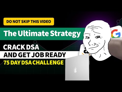 🚀 Do This to Learn DSA and Get a Job | *Free Resources Inside* | The Ultimate DSA Roadmap 📚