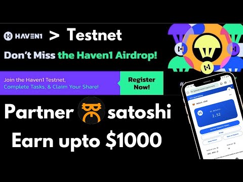 Haven1 testnet Airdrop step to step guide | crypto airdrop