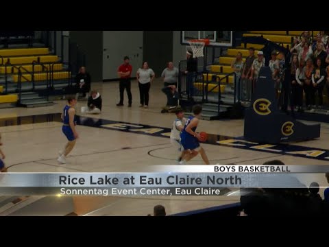 Rice Lake boys beat North in first prep basketball game at The Sonnentag