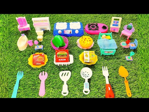 Diy Unboxing Amezing kitchen set I Mini kitchen set @Dolliyon @mini clay #miniature #vpafamily