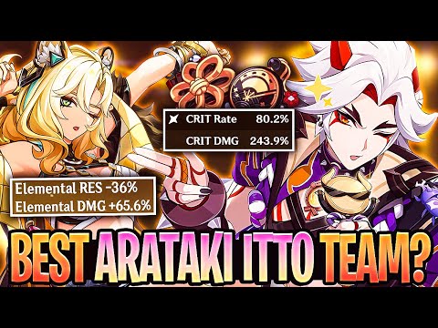 This Arataki Itto & Xilonen Team Is Actually BROKEN | Genshin Impact