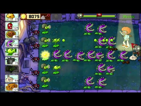 Plants vs Zombies // Adventure Night 2 // Gameply :