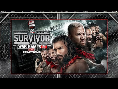 WWE Survivor Series WAR GAMES 2024 Live Reactions