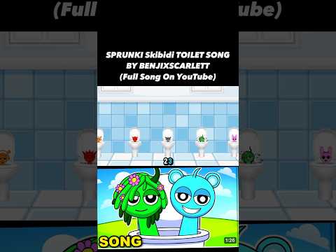 SPRUNKI SKIBIDI TOILET SONG 🎶 (Incredibox Sprunki Animated Song)