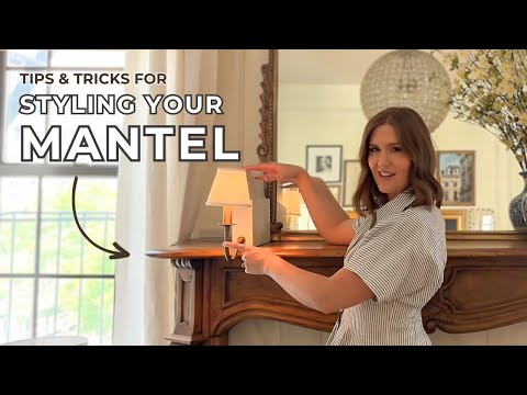 How to Style a Fireplace Mantel