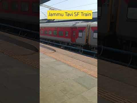 ||Jammu Tavi Train || #Jaipur to Bandra terminus SF express  #indianrailways #indiantrain #jammutavi