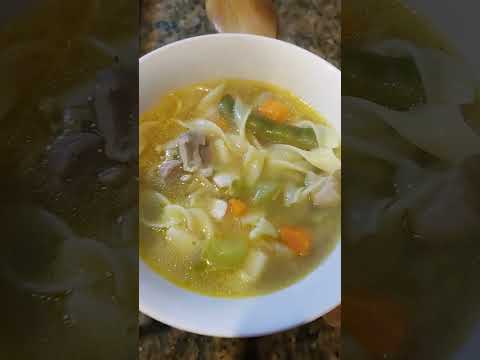 homemade #chickensoup #foodie #shorts