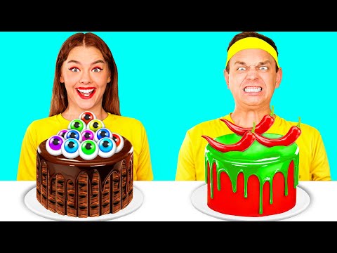 Cake Decorating Challenge | Funny Food Challenges by BaRaDa