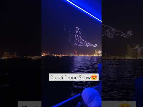 Dubai Drone Show🔥🔥 #shorts #drones #dubai #marinadubai