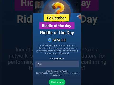 Riddle of the day x empire | today 12 October riddle of the day