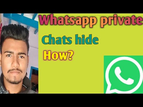 Whatsapp // how to hide private chats in the whatsapp