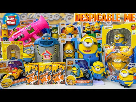 05 Minutes Satisfying with Unboxing DESPICABLE ME 4 Toy, Mega Minions Toys Collection ASMR #3