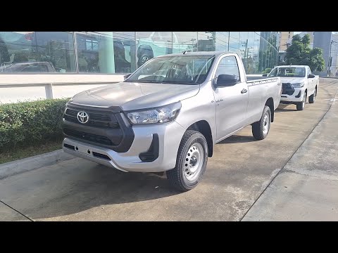 หัวเดี่ยว4x4มีVSCทุกรุ่น!! พาชม 2024 Toyota Hilux Revo B-Cab 4x4 2.8 Entry MT สีเงิน E5 7.49 ส.