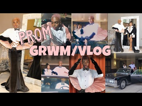 PROM GRWM/VLOG  #fyp #fashion #grwm #vlog #fashionstyle #fashionblogger #outfit #ootd #vlogs #viral