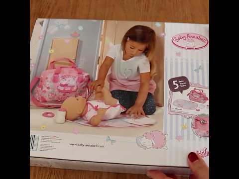 Baby Annabell changing bag #Babyannabell  #nurseryrhymes