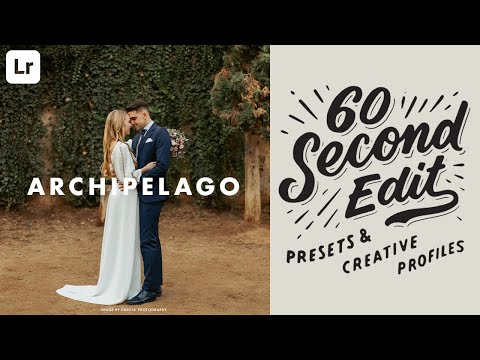 Sixty Second Edit - Wedding Photo