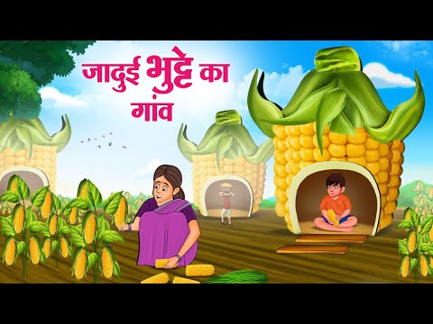 जादुई भुट्टे का गांव | Hindi Kahaniya | Moral Stories | Bedtime Stories | Story In Hindi