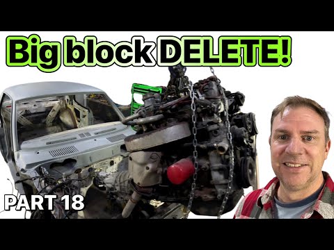 The big block comes out of the Galant for the LAST time! - Galant Hardtop Build EP 18