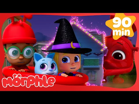 Im so scared of the Spooky Halloween House🎃🦇 | Morphle 3D | Monster Cartoon for Kids