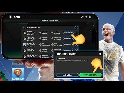 Come aggiungere amici in FC Mobile | Invia richiesta di amicizia | Ottieni amici in FC Mobile