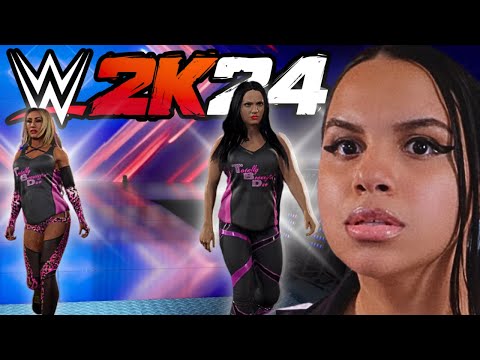 WWE 2K24 MyRise #2 - A WILD RIDE IN THE WOMEN'S LOCKER ROOM!