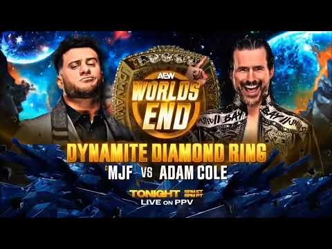 AEW Worlds End 2024 Match Card