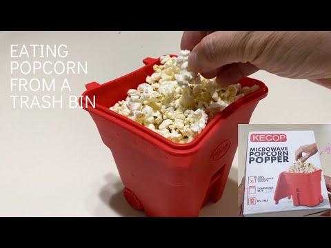 Eating Popcorn from a Trash Bin