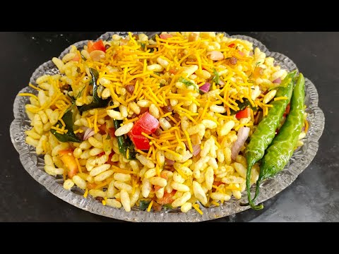 Girmit Recipe in Kannada👌😋 | North Karnataka Girmit Recipe | ಗಿಮ್ಮಿಟ್ 🥵| Masala Puffed Rice Recipe