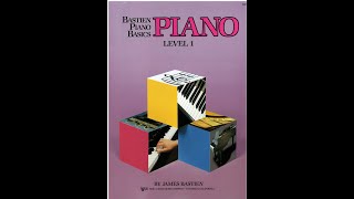 【For students/ピアノ教室用】Bastien Piano Basics Piano level 1 / バスティン ピアノベーシックス ピアノ レベル１