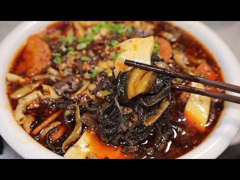 When you want to eat ”Mao Xuewang”  turn out this video and learn how to do it.