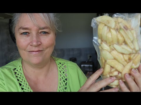 Apple Pie Filling for the Freezer